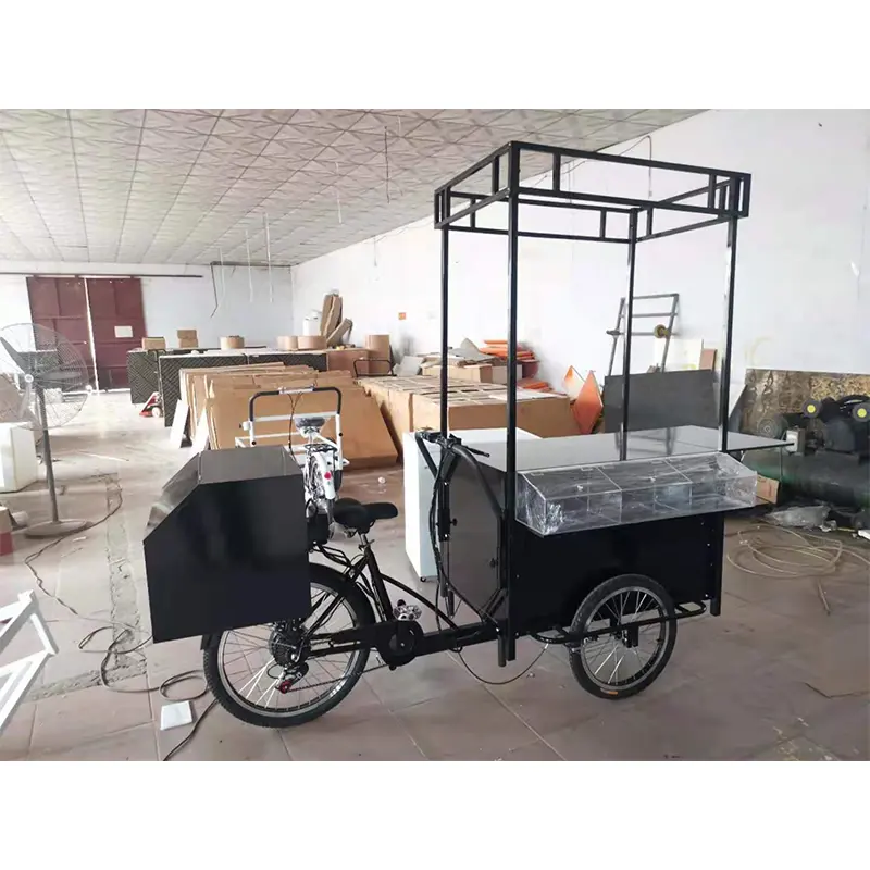 Elektriline Cargo Street Snack Food Bike