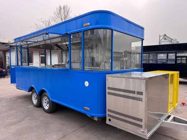 Street View Mobile Concession Food Trailer