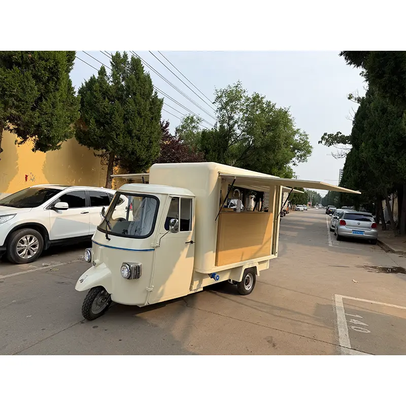 Piaggio Ape mobiilne kohvibaari veoauto